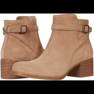 UGG Erena Suede Harness Moto Boot.